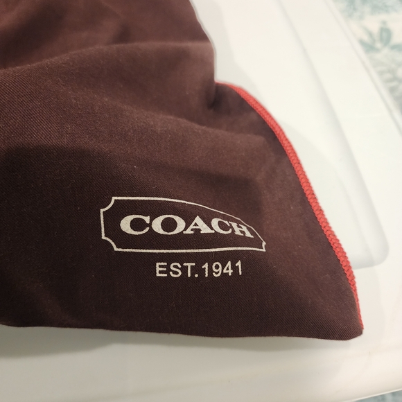 VINTAGE COACH DARK BROWN SOFT LEATHER DAY BACKPACK, EXCELLENT USED CONDITION - Picture 6 of 13